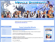 Tablet Screenshot of miracle-sharingan.org